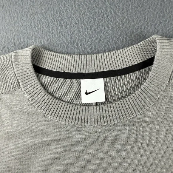 Nike Tiger Woods Sweater Men's 2XL Gray Cleveland Cavaliers Wool TW CU9782-010